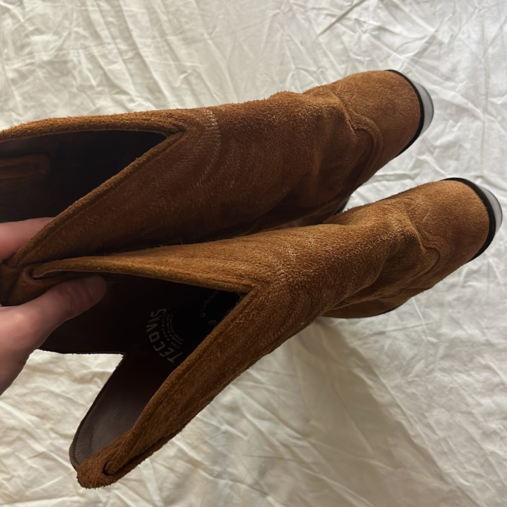 Tecovas Brown Heeled Boots - Picture 9 of 14